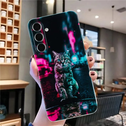 For Samsung Galaxy A16 5G Case Pattern Printing Soft TPU Back Phone Cover
