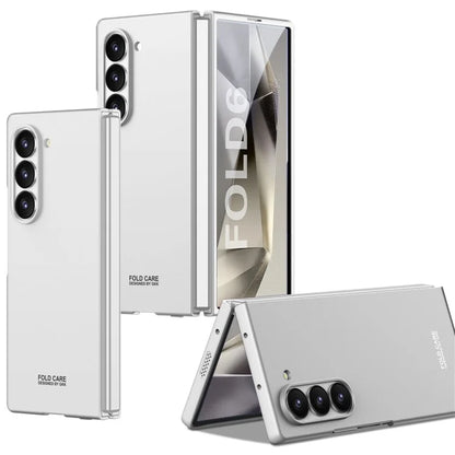 GKK For Samsung Galaxy Z Fold6 5G Case Compatible with MagSafe PC Phone Cover with Screen Film