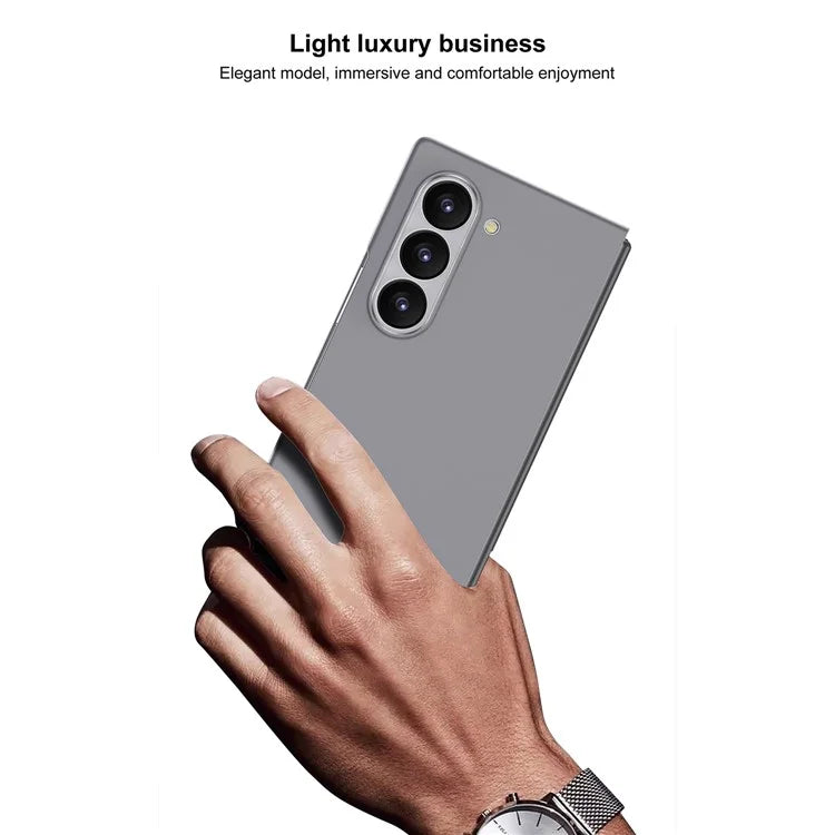 GKK For Samsung Galaxy Z Fold6 5G Case Compatible with MagSafe PC Phone Cover with Screen Film