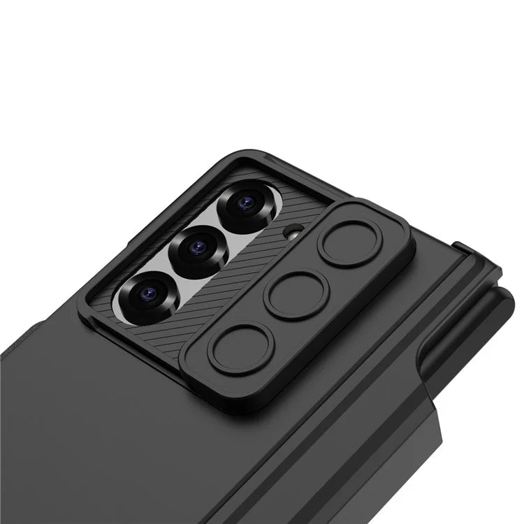 GKK For Samsung Galaxy Z Fold6 5G Kickstand Case Magnetic Hinge Protection PC Phone Cover with Screen Film