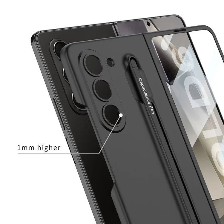 GKK For Samsung Galaxy Z Fold6 5G Case with Screen Film, Pencil Ultra Thin PC Phone Cover
