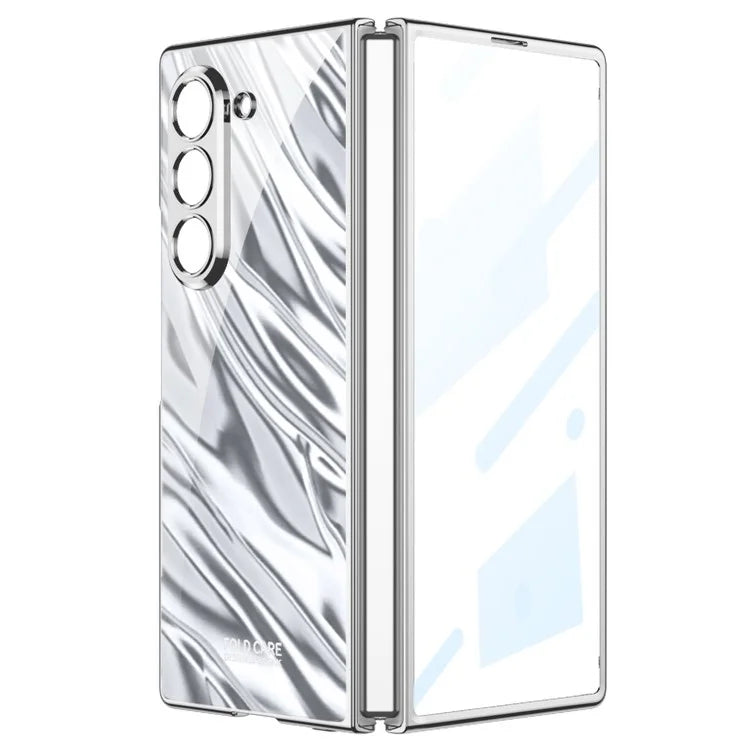 GKK For Samsung Galaxy Z Fold6 5G Case Shockproof PC Phone Cover with Back Screen Film