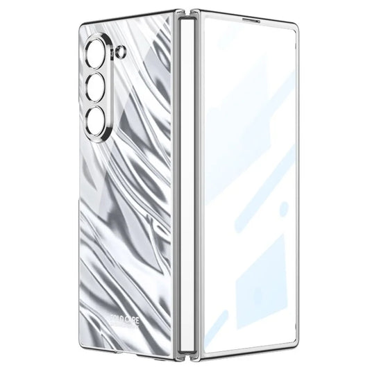 GKK For Samsung Galaxy Z Fold6 5G Case Shockproof PC Phone Cover with Back Screen Film