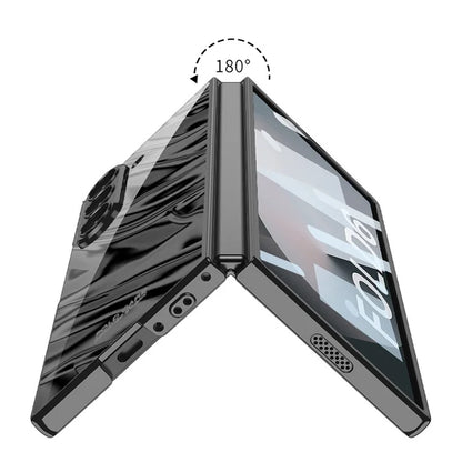 GKK For Samsung Galaxy Z Fold6 5G Case Shockproof PC Phone Cover with Back Screen Film