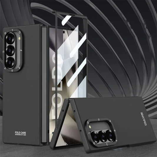 GKK For Samsung Galaxy Z Fold6 5G Case with Screen Film Ultra Thin PC Phone Cover