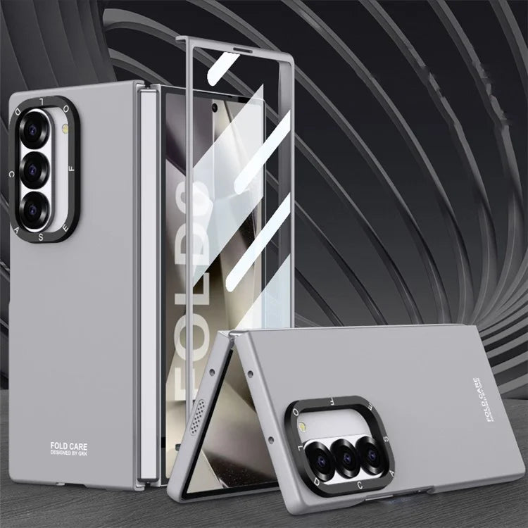GKK For Samsung Galaxy Z Fold6 5G Case with Screen Film Ultra Thin PC Phone Cover