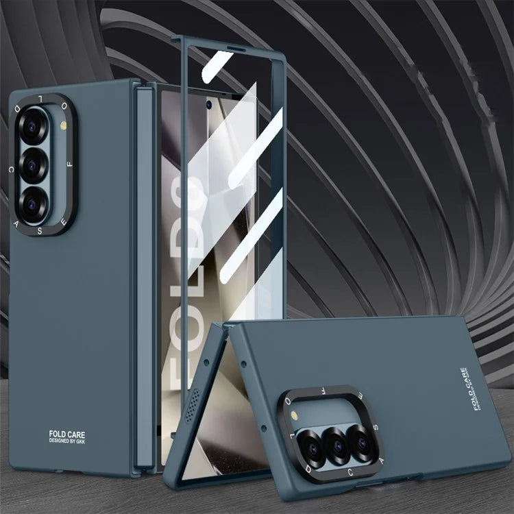 GKK For Samsung Galaxy Z Fold6 5G Case with Screen Film Ultra Thin PC Phone Cover