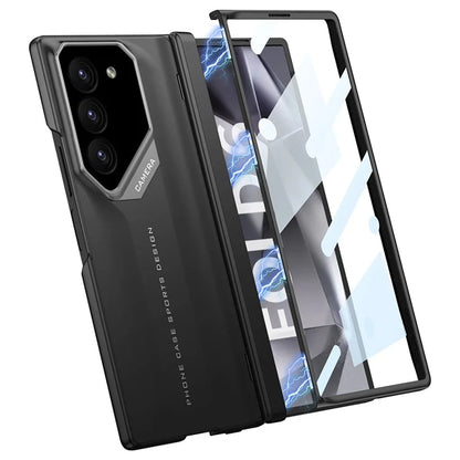 GKK For Samsung Galaxy Z Fold6 5G Case Shockproof PC Phone Cover with Screen Film