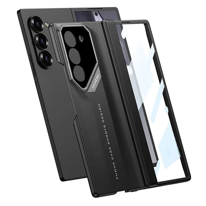 GKK For Samsung Galaxy Z Fold6 5G Case Shockproof PC Phone Cover with Screen Film