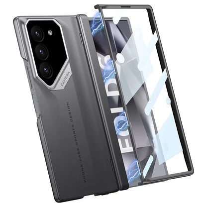 GKK For Samsung Galaxy Z Fold6 5G Case Shockproof PC Phone Cover with Screen Film