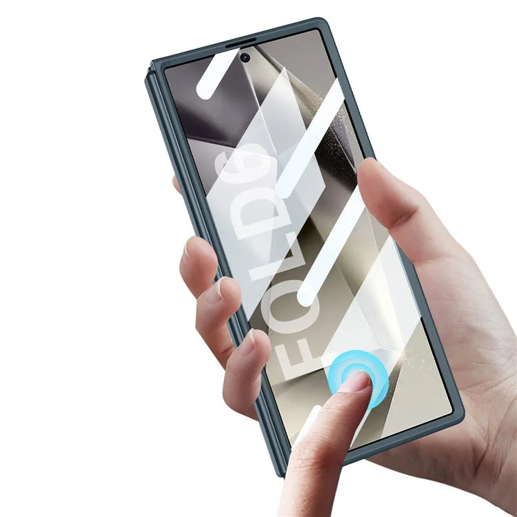 GKK For Samsung Galaxy Z Fold6 5G Case Hard PC Shockproof Phone Cover with Screen Film