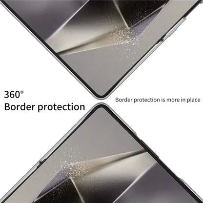 GKK For Samsung Galaxy Z Fold6 5G Case Shockproof Hard PC+PU Phone Cover with Screen Film