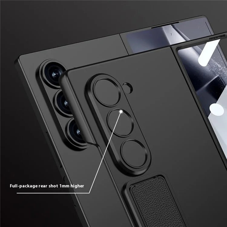 GKK For Samsung Galaxy Z Fold6 5G Case Shockproof Hard PC Kickstand Phone Cover with Screen Film