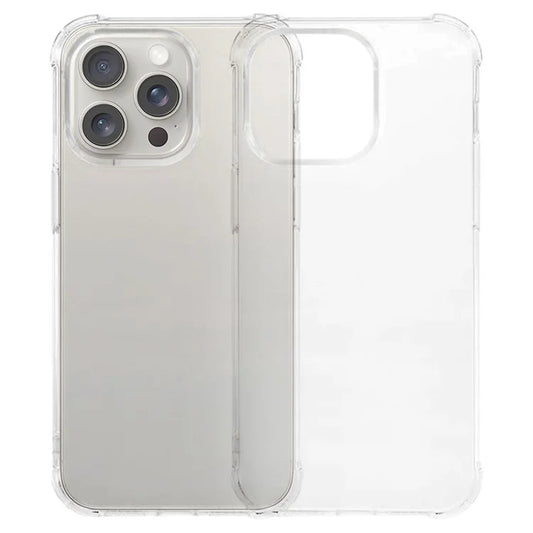 KALEBOL KLB-TPU002 For iPhone 16 Pro Max Case 1.5mm TPU Airbag Corners Clear Phone Cover