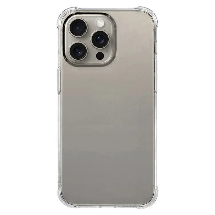 KALEBOL KLB-TPU002 For iPhone 16 Pro Max Case 1.5mm TPU Airbag Corners Clear Phone Cover