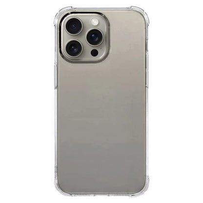 KALEBOL KLB-TPU002 For iPhone 16 Pro Max Case 1.5mm TPU Airbag Corners Clear Phone Cover