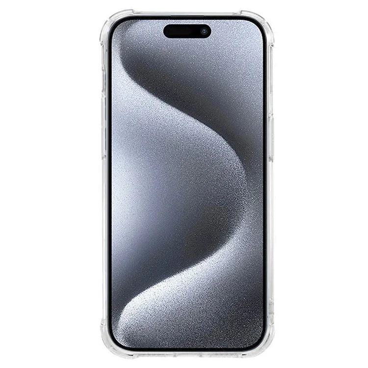 KALEBOL KLB-TPU002 For iPhone 16 Pro Max Case 1.5mm TPU Airbag Corners Clear Phone Cover