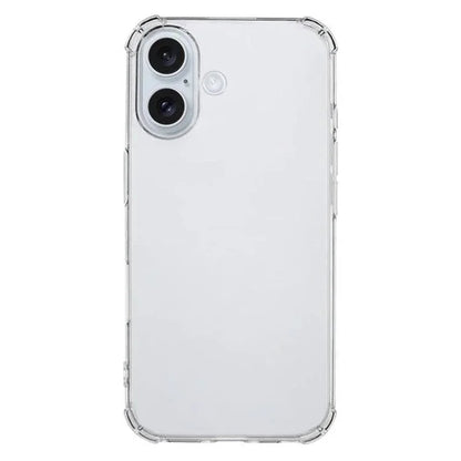 KALEBOL KLB-TPU002 For iPhone 16 Case 1.5mm TPU Airbag Corners Clear Phone Cover