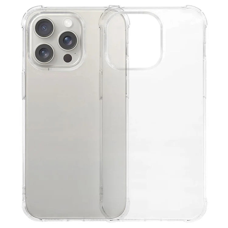 KALEBOL KLB-TPU002 For iPhone 14 Pro Max Case 1.5mm TPU Airbag Corners Clear Phone Cover