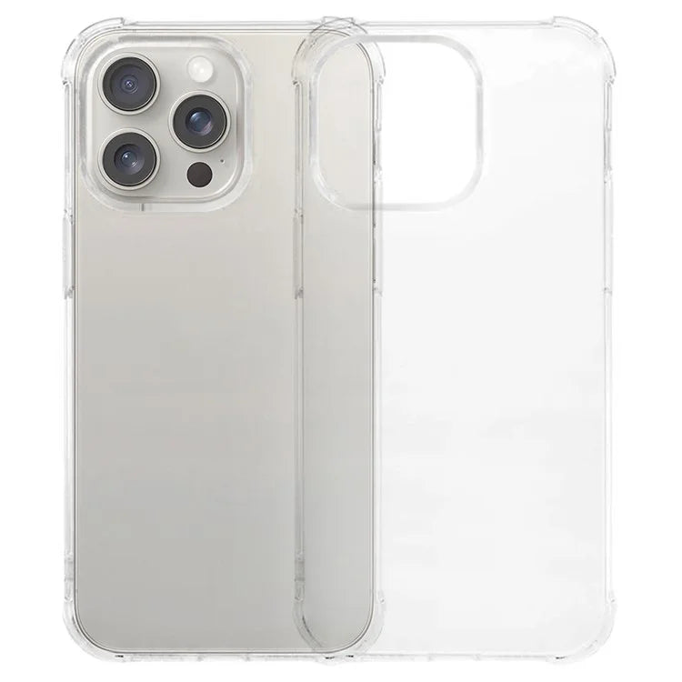 KALEBOL KLB-TPU002 For iPhone 14 Pro Case 1.5mm TPU Airbag Corners Clear Phone Cover