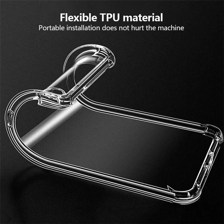KALEBOL KLB-TPU002 For iPhone 13 Pro Max Case 1.5mm TPU Airbag Corners Clear Phone Cover