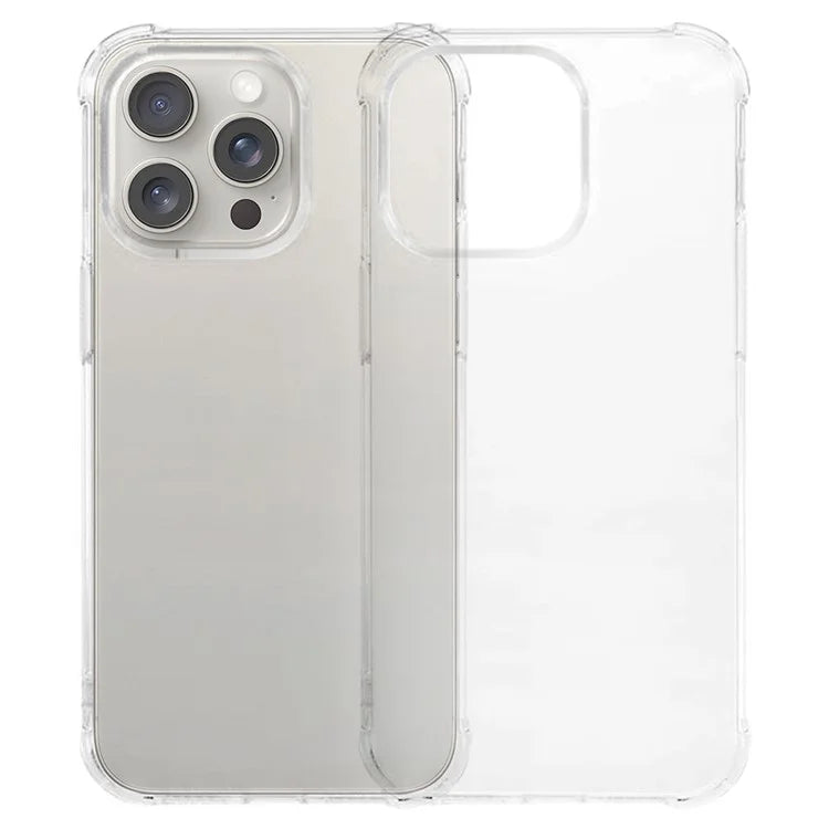 KALEBOL KLB-TPU002 For iPhone 12 Pro / 12 Case 1.5mm TPU Airbag Corners Clear Phone Cover