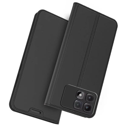 For Xiaomi Redmi K70 Ultra Case PU Leather Phone Cover with Card Holder Stand Magnetic Closure