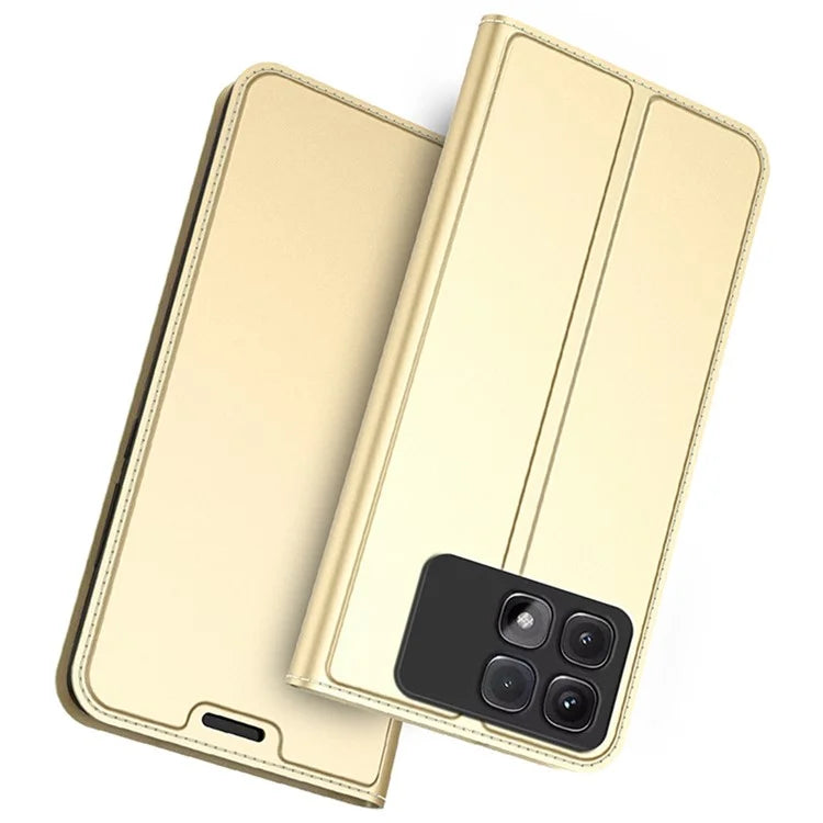 For Xiaomi Redmi K70 Ultra Case PU Leather Phone Cover with Card Holder Stand Magnetic Closure