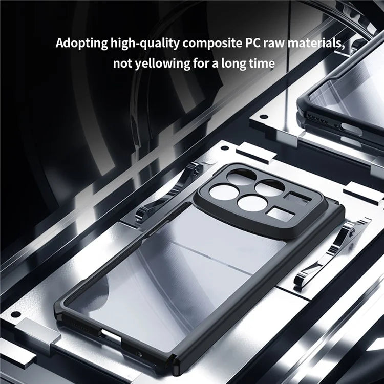 XUNDD For Xiaomi Mix Fold 4 5G Case Dropproof TPU + Acrylic Clear Back Phone Cover
