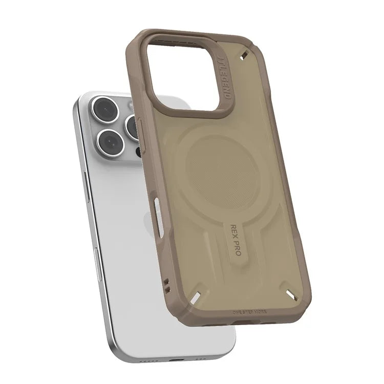 JTLEGEND REX Pro Kooling Mag Series For iPhone 16 Pro Max Magnetic Case PC+TPU Shockproof Phone Cover