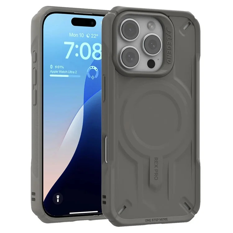 JTLEGEND REX Pro Kooling Mag Series For iPhone 16 Pro Max Magnetic Case PC+TPU Shockproof Phone Cover