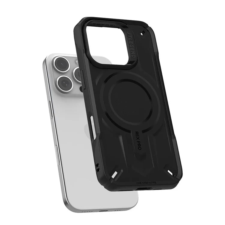 JTLEGEND REX Pro Kooling Mag Series For iPhone 16 Pro Max Magnetic Case PC+TPU Shockproof Phone Cover