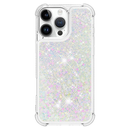 YB Quicksand Series-1 For iPhone 16 Pro Max Case Glitter Liquid Anti-Drop TPU Phone Cover