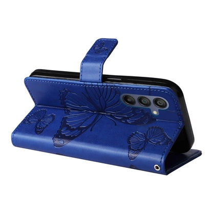 KT Imprinting Flower Series-2 For Samsung Galaxy A16 5G Case Floral Butterfly Leather Wallet Phone Cover
