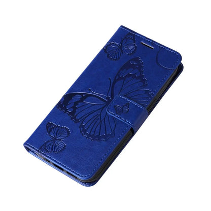 KT Imprinting Flower Series-2 For Samsung Galaxy A16 5G Case Floral Butterfly Leather Wallet Phone Cover