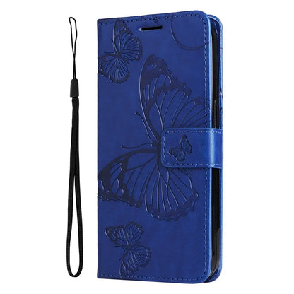 KT Imprinting Flower Series-2 For Samsung Galaxy A16 5G Case Floral Butterfly Leather Wallet Phone Cover
