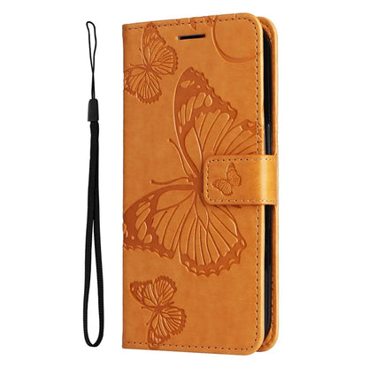 KT Imprinting Flower Series-2 For Samsung Galaxy A16 5G Case Floral Butterfly Leather Wallet Phone Cover