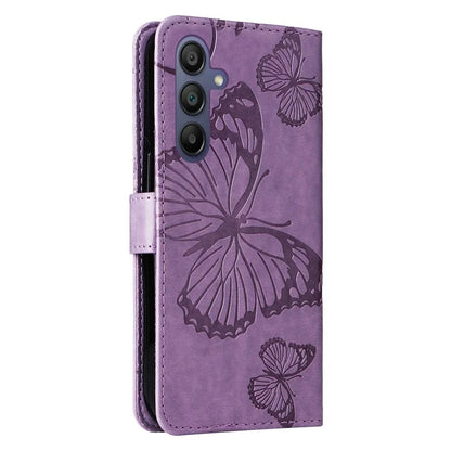 KT Imprinting Flower Series-2 For Samsung Galaxy A16 5G Case Floral Butterfly Leather Wallet Phone Cover