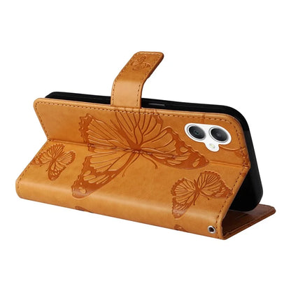 KT Imprinting Flower Series-2 For Samsung Galaxy A06 Case Floral Butterfly Leather Wallet Phone Cover