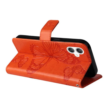 KT Imprinting Flower Series-2 For Samsung Galaxy A06 Case Floral Butterfly Leather Wallet Phone Cover