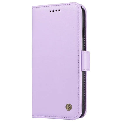 YIKATU YK-003 For Samsung Galaxy A16 5G Case Wallet Stand Leather Phone Cover Side Buckle