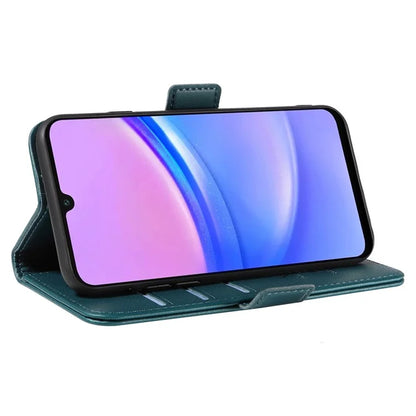 YIKATU YK-003 For Samsung Galaxy A16 5G Case Wallet Stand Leather Phone Cover Side Buckle
