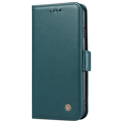 YIKATU YK-003 For Samsung Galaxy A16 5G Case Wallet Stand Leather Phone Cover Side Buckle