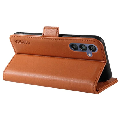 YIKATU YK-003 For Samsung Galaxy A16 5G Case Wallet Stand Leather Phone Cover Side Buckle