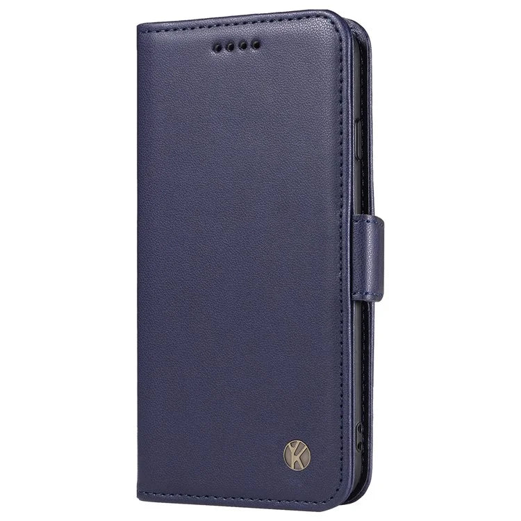 YIKATU YK-003 For Samsung Galaxy A16 5G Case Wallet Stand Leather Phone Cover Side Buckle