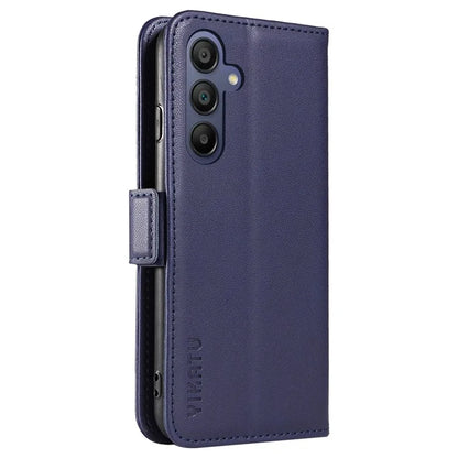 YIKATU YK-003 For Samsung Galaxy A16 5G Case Wallet Stand Leather Phone Cover Side Buckle