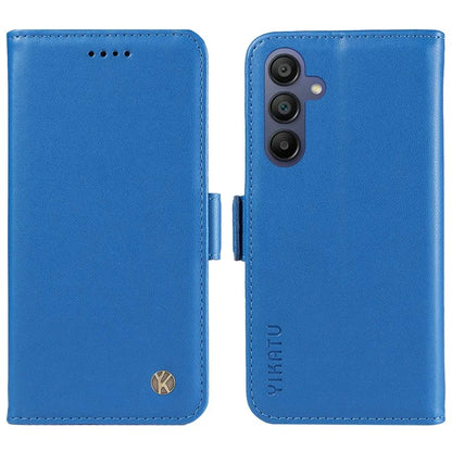 YIKATU YK-003 For Samsung Galaxy A16 5G Case Wallet Stand Leather Phone Cover Side Buckle