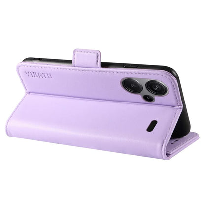 YIKATU YK-003 For Xiaomi Redmi Note 13 Pro+ 5G Case Wallet Stand Leather Phone Cover Side Buckle