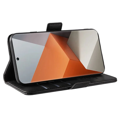 YIKATU YK-003 For Xiaomi Redmi Note 13 Pro+ 5G Case Wallet Stand Leather Phone Cover Side Buckle