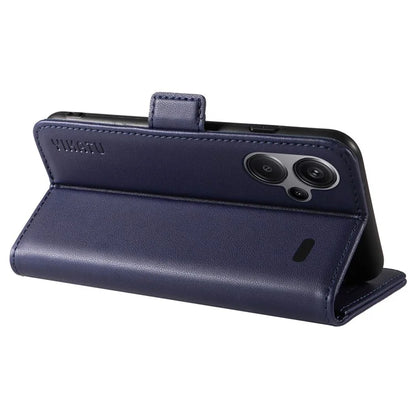 YIKATU YK-003 For Xiaomi Redmi Note 13 Pro+ 5G Case Wallet Stand Leather Phone Cover Side Buckle